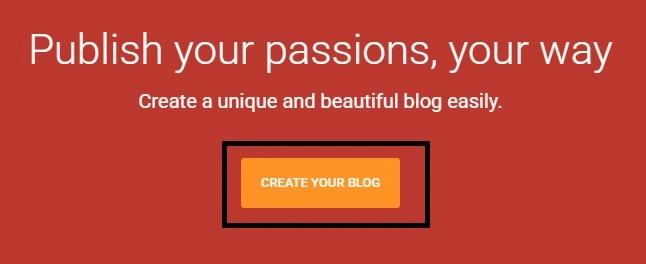 Create A Free Blog on Blogger