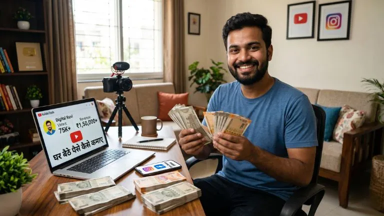 10 तरीके Real Case Study के साथ - Ghar Baithe Paise Kaise Kamaye