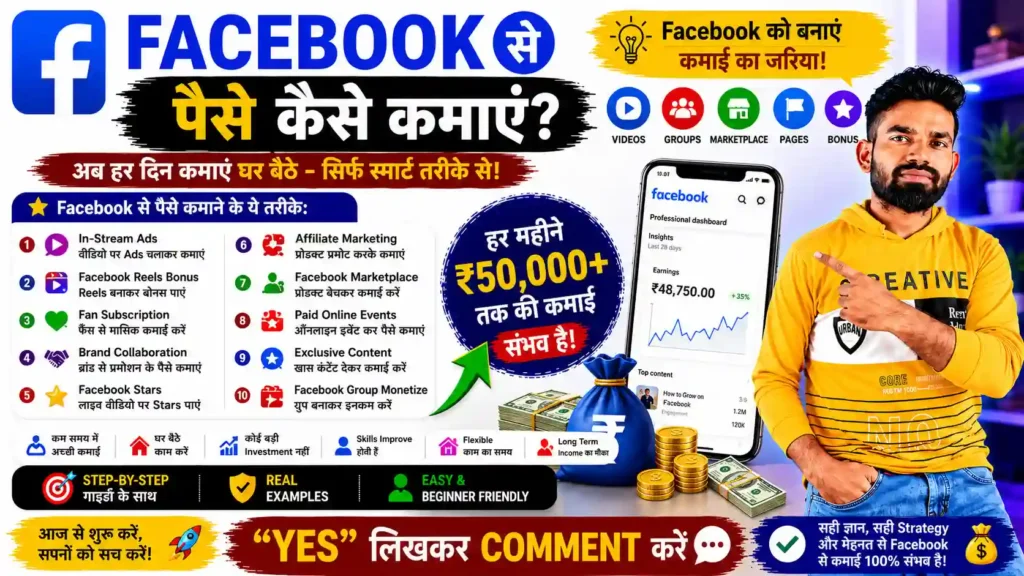Facebook Se Paise Kaise Kamaye