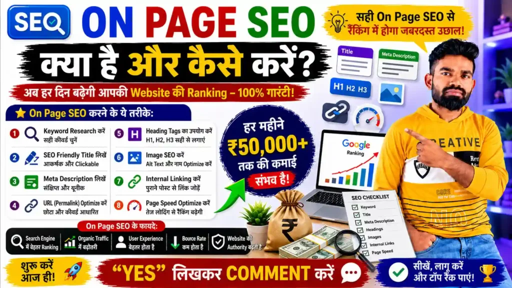On Page SEO Kya Hai