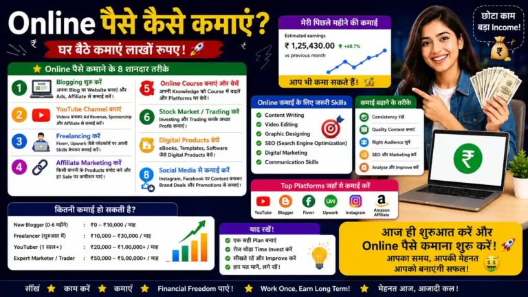 Online Paise Kaise Kamaye