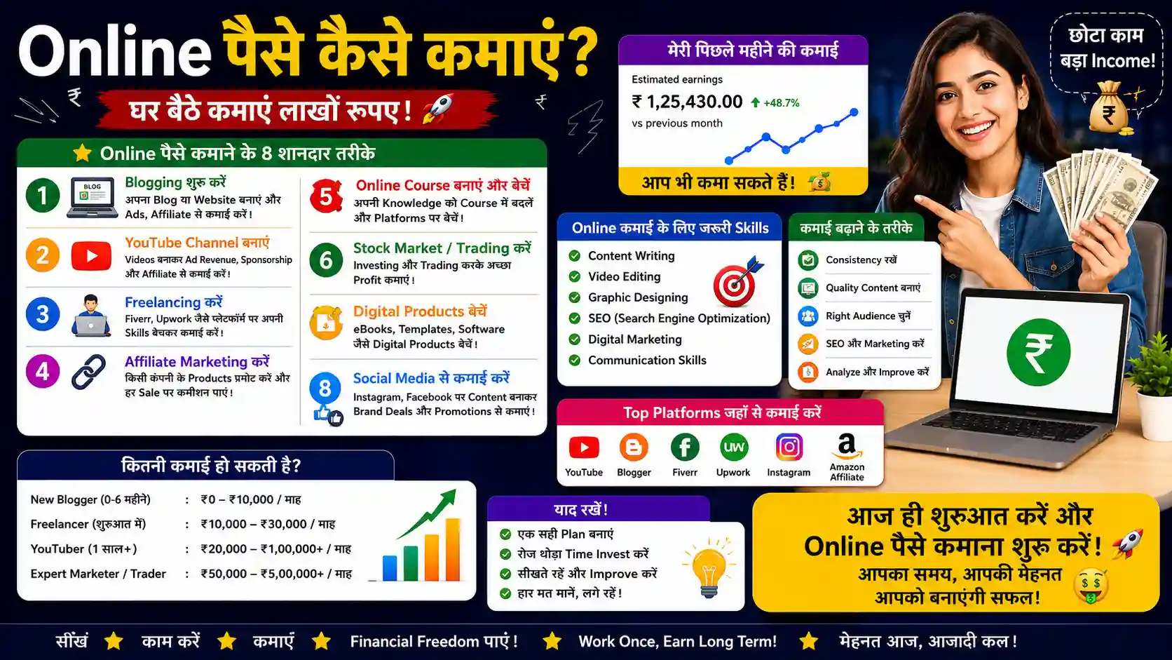 Online Paise Kaise Kamaye
