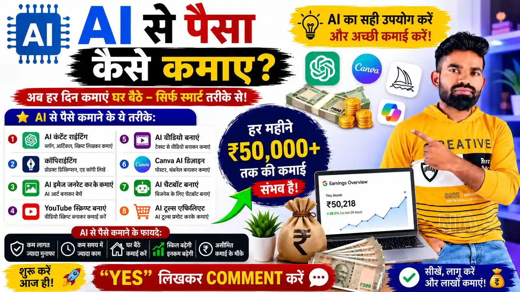 AI Se Paise Kaise Kamaye